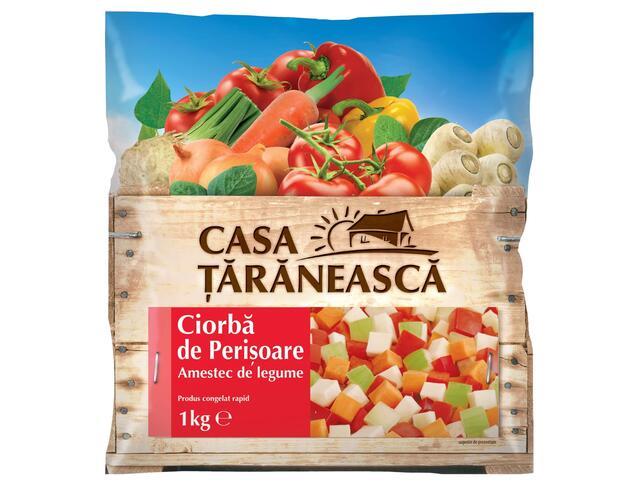 Amestec de legume pentru ciorba de perisoare 1kg, Casa Taraneasca