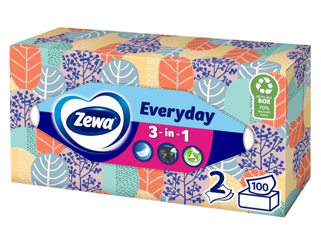 Servetele faciale Zewa Everyday 2 straturi 100 bucati