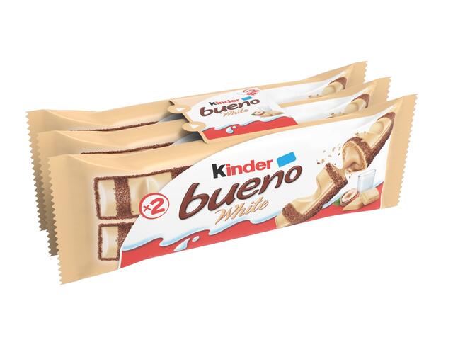 Kinder Bueno alb pachet 3 x 39 g