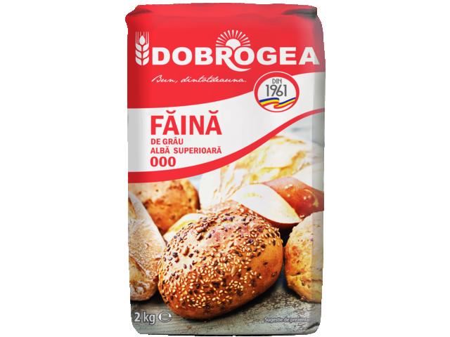 Dobrogea Faina alba de grau superioara 000 2 kg