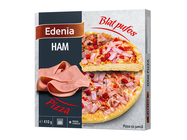 Edenia pizza cu sunca 410g