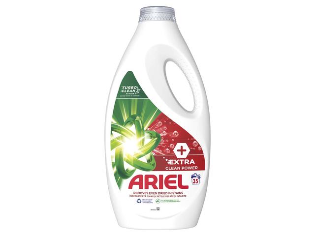 Detergent de rufe lichid +Extra Clean Power 35 spalari 1.75l Ariel