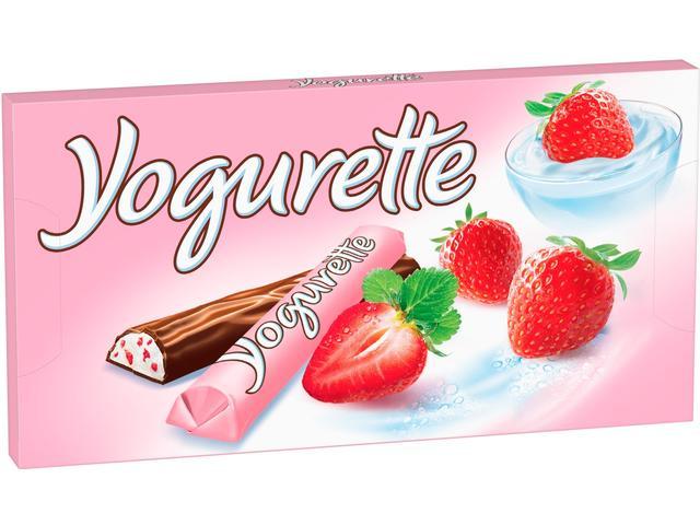 Tableta Ciocolata Cu Lapte & Capsuni 100 G Yogurette