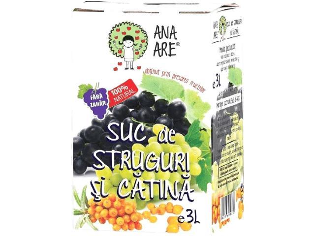 Ana Are suc de struguri si catina 3 L