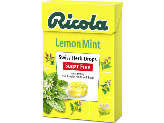 Dropsuri Lemon Mint Ricola 40G