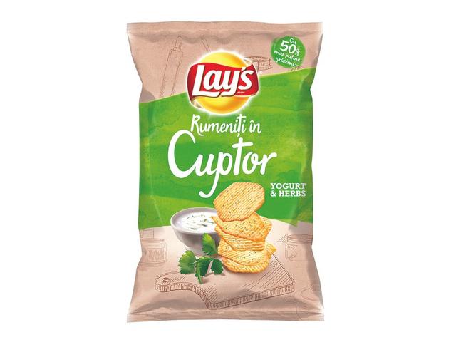 LAYS CHIPS RUMENITI 125GR IAURT IERBURI