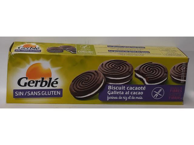 Biscuiti Fara Gluten Cu Cacao & Umplutura De Vanilie Gerble 125 G