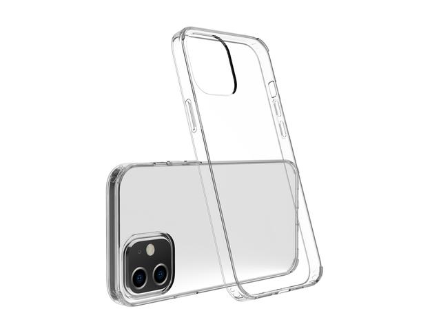 CAPAC PROTECTIE SPATE CELLARA COLECTIA CRYSTAL PENTRU IPHONE 12/12 PRO - TRANSPARENT,CL57590