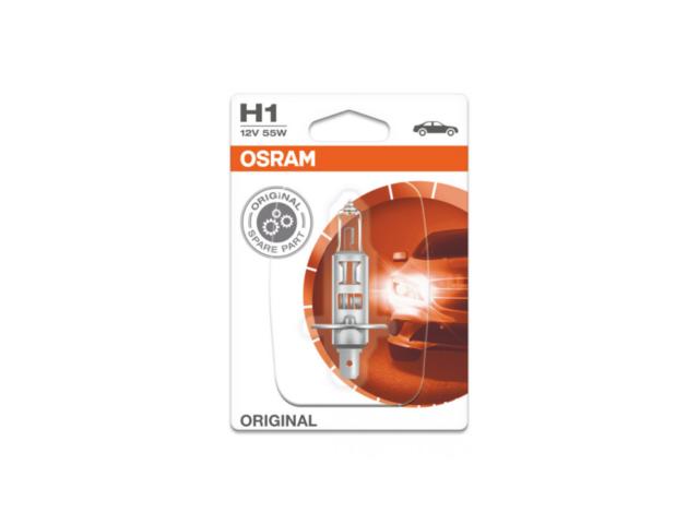 Bec auto Standard Osram, H1 12V 55W P14.5s, 1 buc