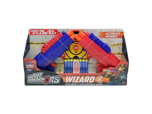 Arma de jucarie Air Warriors, Wizard, 2 buc