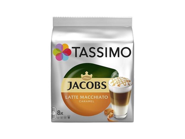 Cafea capsule Tassimo Jacobs Caramel Macchiato, 8 bauturi x 295 ml