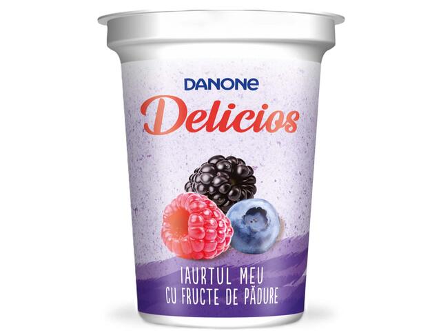 Iaurt Delicios fructe de padure 400g Danone