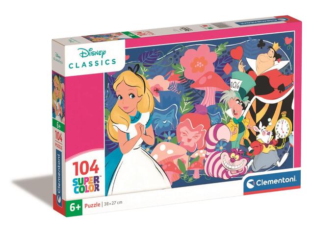 Puzzle Clementoni Disney Classic Alice, 104 piese