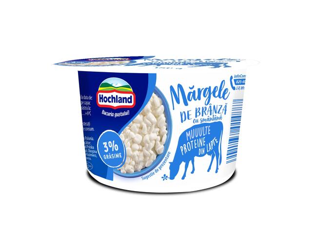 Margele de branza cu smantana 3% grasime Hochland 180g