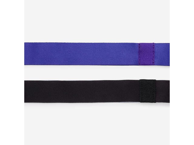 Set de 2 bentițe subțiri sport Negru-Verde Fete