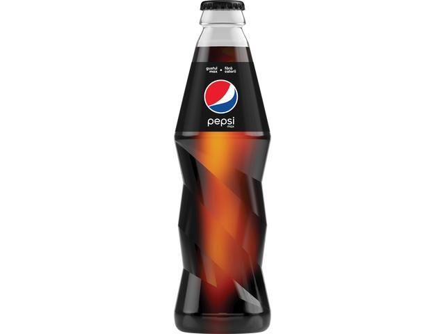 Pepsi Zero Zahar, Bautura Cola, Sticla, 300ml