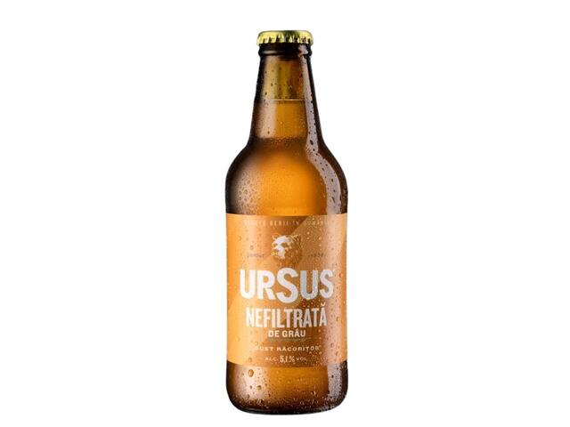 SGR* Ursus bere nefiltrata din grau 330 ml 5.1%alc