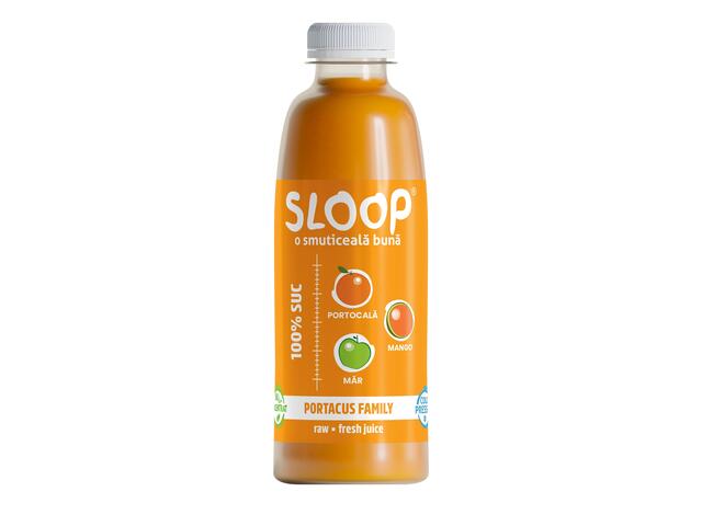 Suc Portacus Family portocale si mango Sloop 750 ML