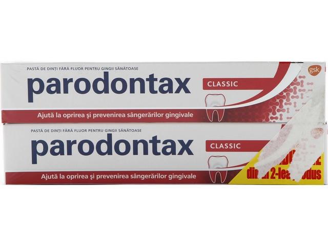 Pachet pasta de dinti parodontax Classic 75ML, -50% din al doilea produs