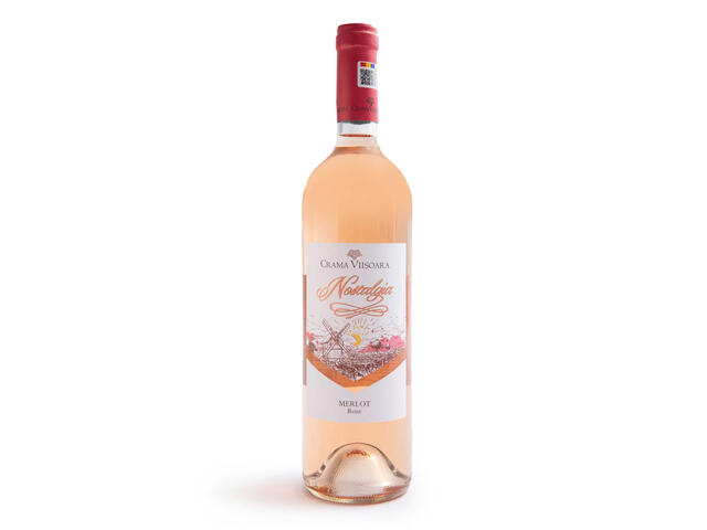 Vin rose demisec, Nostalgia Merlot, 0.75L