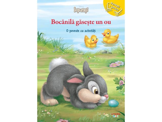 Povesti si jocuri, Disney, Iepurasi, Bocanila gaseste un ou