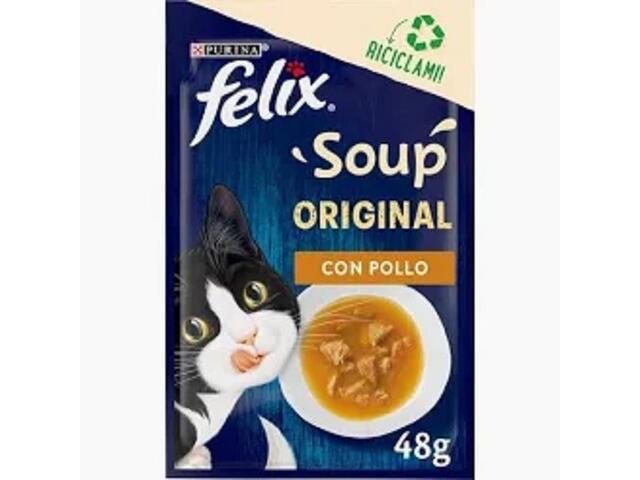 Felix Supa pisici cu pui 48 g