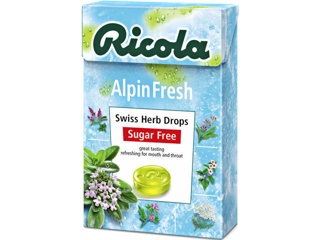 Dropsuri Din Plante Alpin Fresh Ricola 40 G