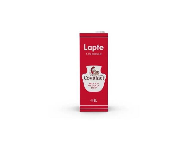 Lapte pasteurizat 3.5% grasime 1L Covalact de Tara