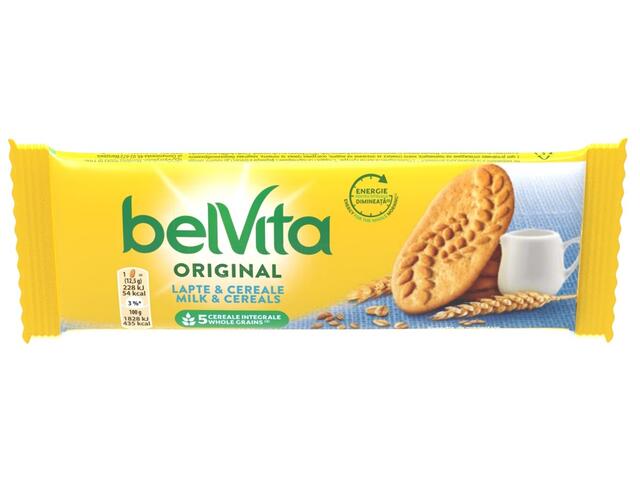 BelVita Biscuiti cu cereale si lapte 50g