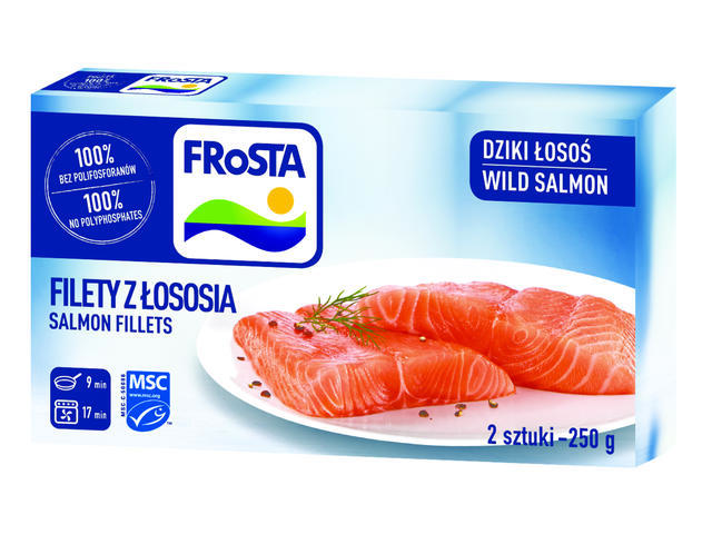 File somon salbatic 250 g Frosta
