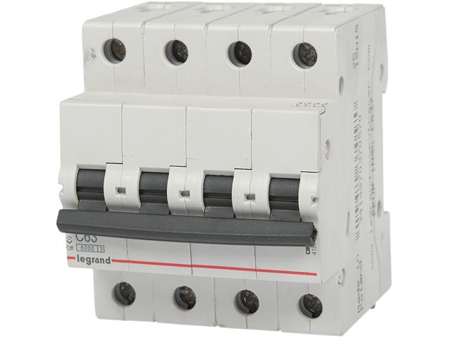 Disjunctor RX3 6000, Legrand 419923, 4P 63A