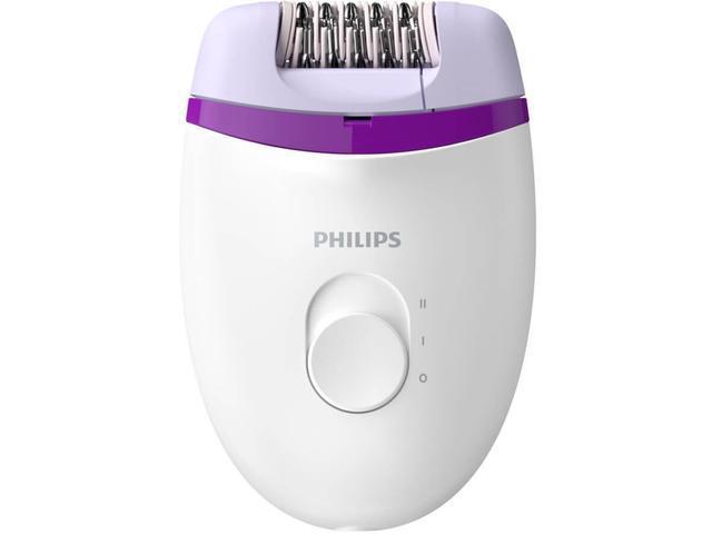 Epilator Philips Satinelle Essential BRE225/00 2 Viteze Functionare Discuri Piele uscata Alb