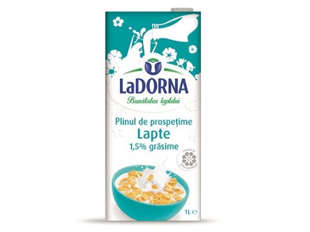 Lapte Semidegresat 1,5%1L, Ladorna