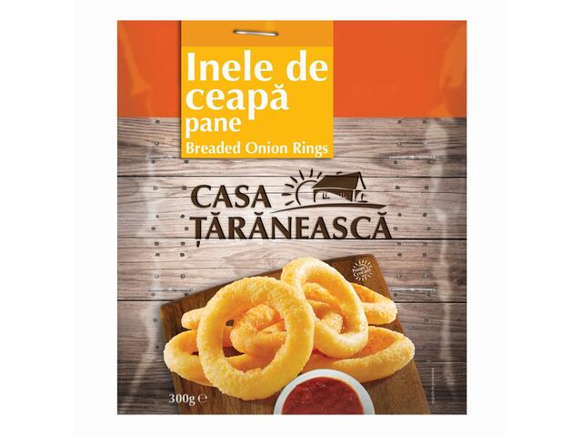 Inele de ceapa pane 300g, Casa Taraneasca