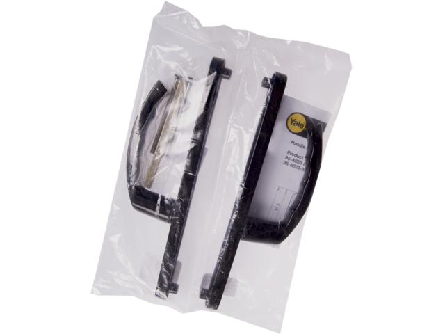 Maner pentru usa PVC cu sild, 2 puncte fixare, negru,  85 mm