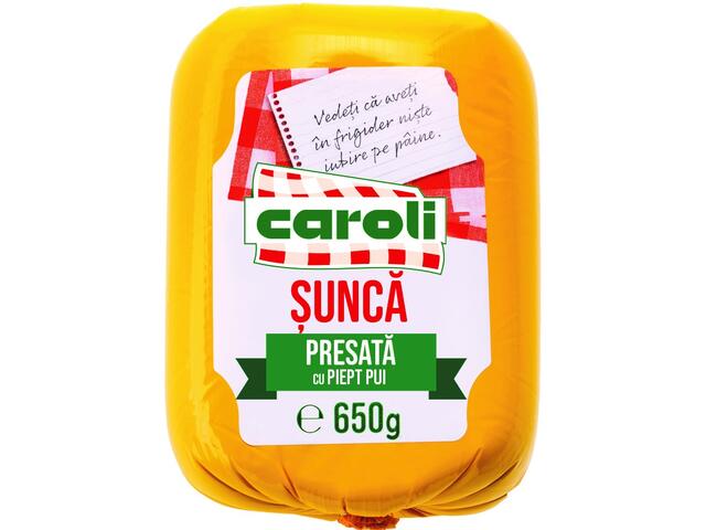 Caroli Sunca presata cu piept pui 650 g