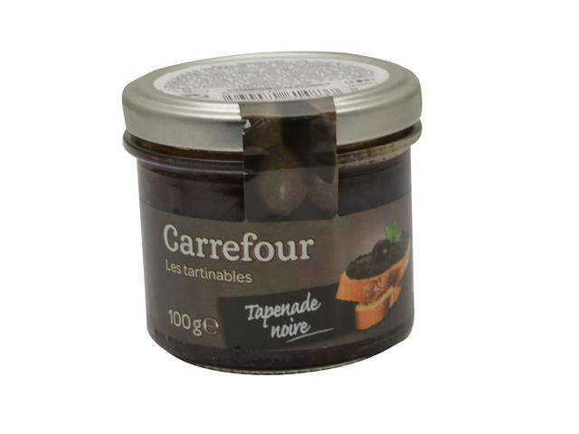 Pasta masline negre Carrefour 100g