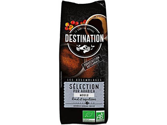 Cafea macinata pur Arabica Selection Eco Destination 250g