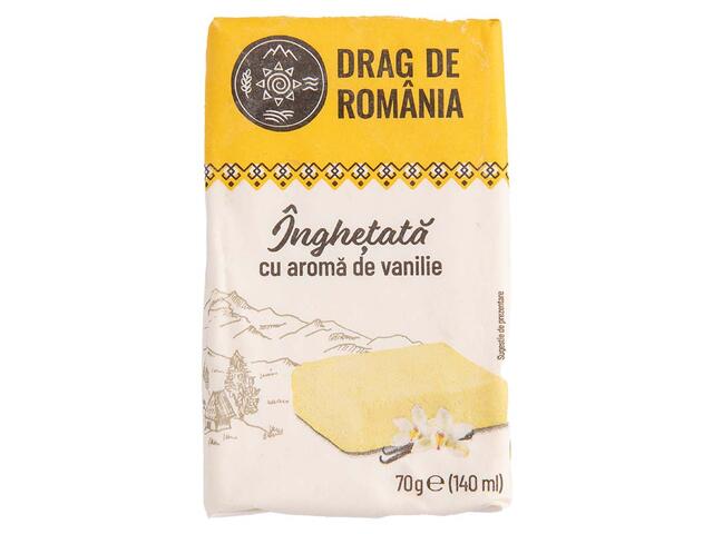 Inghetata Cu Aroma De Vanilie 70 G Drag De Romania