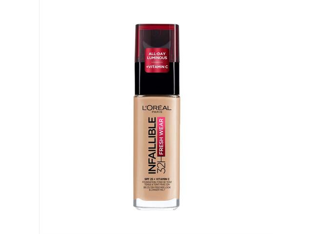 L Oreal Paris Infaillible 32H Fresh Wear 145 Rose Beige Fond de ten rezistent la transfer 30 ml