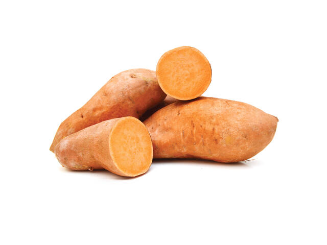 Cartofi dulci per kg, tara de origine Egipt, calitatea I, calibru M-L