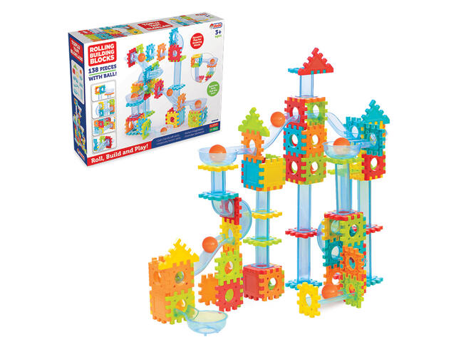 Set blocuri de constructie, Dede, 138 piese