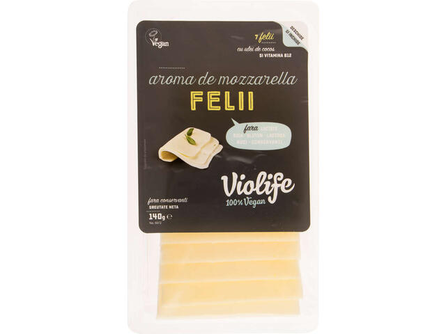 Violife specialitate cu aroma mozzarella felii 140 g