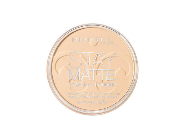 Pudra compacta Rimmel London Stay Matte  - 001 Transparent, 14 g