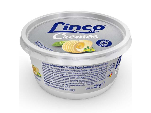 Grasime Vegetala Tartinabila  5% Grasime 225G Linco Cremos