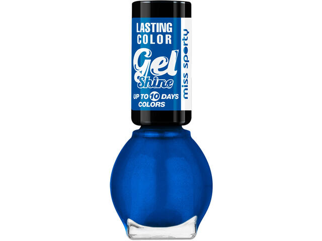 Lac de unghii Miss Sporty Lasting Colour 510 Atomic Blue, 7 ml