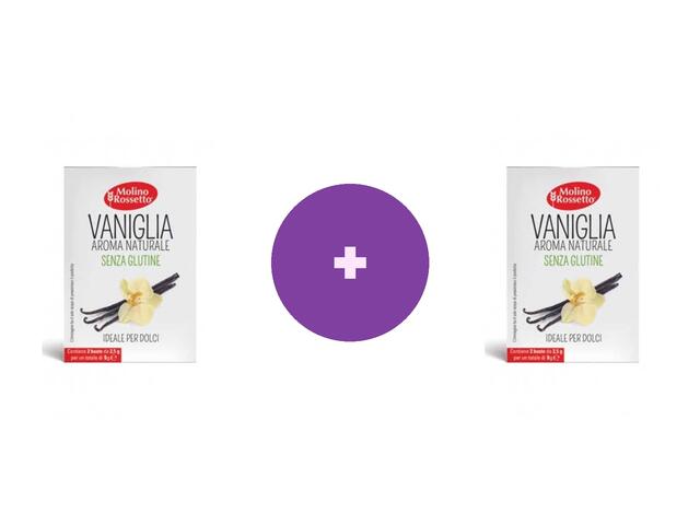 Aroma Naturala De Vanilie Pentru Aluaturi, Fara Gluten 2X2,5G, Al 2-lea -50%