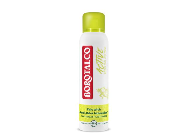 Deodorant spray Borotalco Active Citrus&Lime 150ML