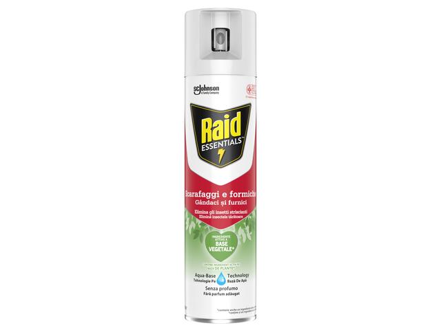 Raid Essentials Spray G&#226;ndaci &#351;i Furnici 400ML