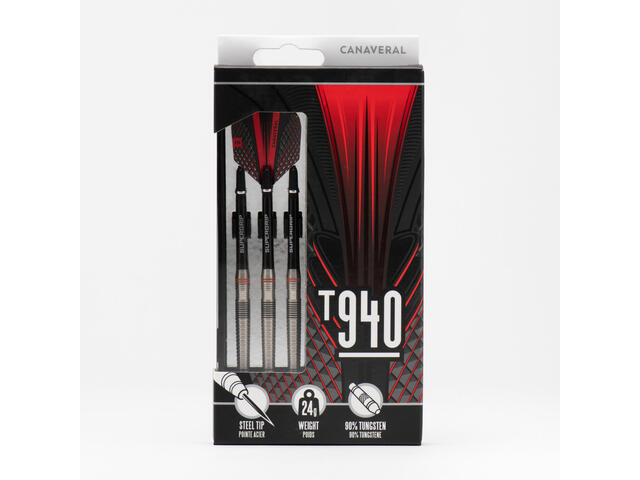Săgeată T940 vârf oțel darts x3